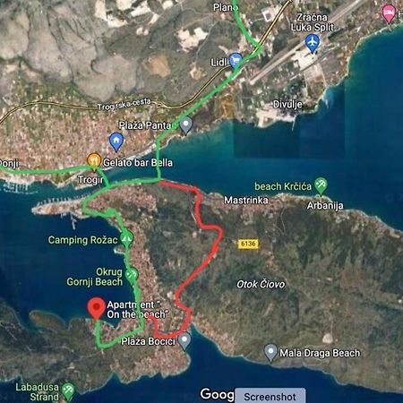 Apartment "On The Beach" Trogir Ngoại thất bức ảnh